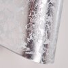 Acerra Wandleuchte Silber, 1-flammig