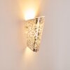 Acerra Wandleuchte Silber, 1-flammig