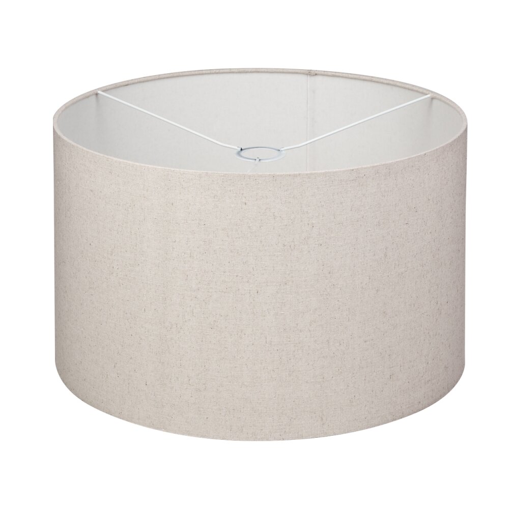 Lampenschirm aus Stoff Flemming Lampenschirm 50 cm Naturfarben main product photo