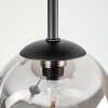 Chehalis Deckenleuchte Glas 12 cm Rauchfarben, 5-flammig