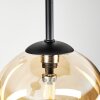 Chehalis Deckenleuchte Glas 15 cm Bernsteinfarben, 5-flammig