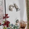 Firan Wandleuchte LED Chrom, Nickel-Matt, 1-flammig
