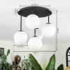 Chehalis Deckenleuchte Glas 15 cm Weiß, 5-flammig