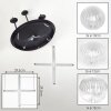 Chehalis Deckenleuchte Glas 10 cm, 12 cm, 15 cm Klar, 5-flammig