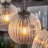 Ripoll Hängeleuchte Glas 15 cm Klar, 4-flammig