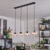 Ripoll Hängeleuchte Glas 15 cm Klar, 4-flammig