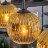 Ripoll Hängeleuchte Glas 15 cm Gold, Klar, 4-flammig