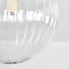 Chehalis Deckenleuchte Glas 15 cm Bernsteinfarben, Klar, Rauchfarben, 5-flammig