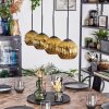 Ripoll Hängeleuchte Glas 15 cm Gold, 4-flammig