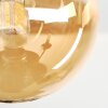 Chehalis Deckenleuchte Glas 10 cm, 12 cm, 15 cm Bernsteinfarben, 5-flammig