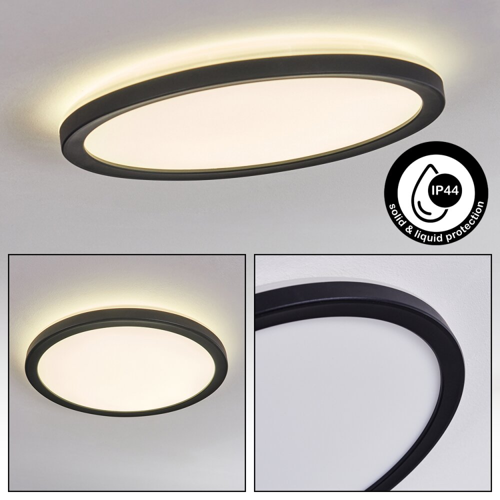 Qadir Außendeckenleuchte LED Weiß, 1-flammig main product photo