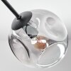 Ripoll Deckenleuchte Glas 15 cm Bernsteinfarben, Klar, Rauchfarben, 3-flammig