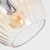 Koyoto Deckenleuchte Glas 15 cm Bernsteinfarben, Klar, 3-flammig