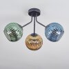 Koyoto Deckenleuchte Glas 15 cm Blau, Gold, Grün, 3-flammig