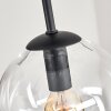 Gastor Deckenleuchte Glas 15 cm Klar, 9-flammig