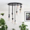 Gastor Deckenleuchte Glas 15 cm Klar, 9-flammig