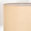 Soungou Stehleuchte 38 cm Naturfarben, Nickel-Matt, 1-flammig