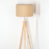 Soungou Stehleuchte 38 cm Chrom, Naturfarben, 1-flammig