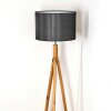 Soungou Stehleuchte 38 cm Naturfarben, Nickel-Matt, 1-flammig