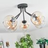 Koyoto Deckenleuchte Glas 15 cm Bernsteinfarben, Klar, 5-flammig