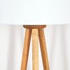 Soungou Stehleuchte 38 cm Naturfarben, Weiß, 1-flammig
