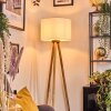 Soungou Stehleuchte 38 cm Naturfarben, Weiß, 1-flammig
