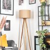 Soungou Stehleuchte 38 cm Naturfarben, Weiß, 1-flammig