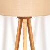 Soungou Stehleuchte 38 cm Naturfarben, Weiß, 1-flammig