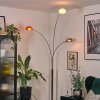 Nikkala Stehleuchte Chrom, Weiß, 3-flammig