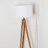 Soungou Stehleuchte 38 cm Naturfarben, Schwarz, 1-flammig
