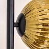 Ripoll Stehleuchte Glas 15 cm Gold, Klar, 5-flammig