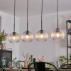 Koyoto Hängeleuchte Glas 20 cm Klar, 4-flammig