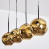 Ripoll Hängeleuchte Glas 20 cm Gold, 4-flammig