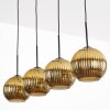 Koyoto Hängeleuchte Glas 20 cm Gold, 4-flammig