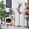 Ripoll Stehleuchte Glas 15 cm Gold, Klar, Kupferfarben, Rauchfarben, 5-flammig