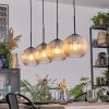 Koyoto Hängeleuchte Glas 20 cm Bernsteinfarben, Klar, 4-flammig