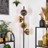 Koyoto Stehleuchte Glas 15 cm Gold, Klar, 4-flammig
