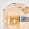 Ripoll Stehleuchte Glas 15 cm Bernsteinfarben, Klar, Rauchfarben, 4-flammig