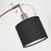 Bassagoda Stehleuchte Nickel-Matt, Schwarz, 5-flammig