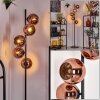 Koyoto Stehleuchte Glas 15 cm Kupferfarben, 5-flammig