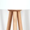 Soungou Stehleuchte 38 cm Holz hell, Weiß, 1-flammig
