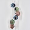 Koyoto Stehleuchte Glas 15 cm Blau, Grün, Kupferfarben, 6-flammig