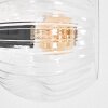 Koyoto Stehleuchte Glas 15 cm Klar, 4-flammig