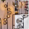 Ripoll Stehleuchte Glas 15 cm Rauchfarben, 6-flammig