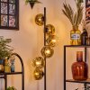 Ripoll Stehleuchte Glas 15 cm Gold, Klar, 6-flammig