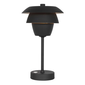 Steinhauer Bordlampe Tischleuchte Schwarz, 1-flammig Steinhauer Bordlampe Tischleuchte Schwarz, 1-flammig