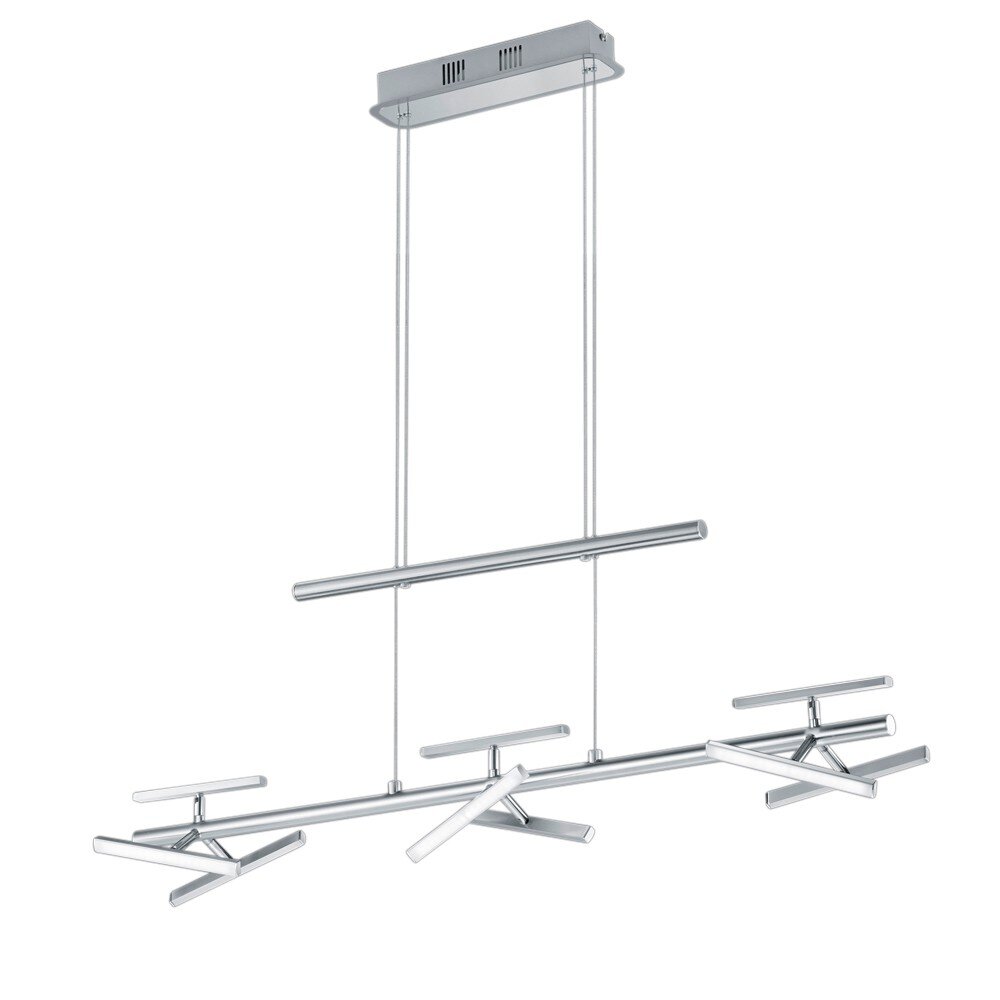 Trio Figaro Pendelleuchte LED Nickel-Matt, 3-flammig main product photo