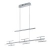 Trio Figaro Pendelleuchte LED Nickel-Matt, 3-flammig Trio Figaro Pendelleuchte LED Nickel-Matt, 3-flammig
