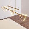 Windsor Pendelleuchte LED Chrom, Nickel-Matt, 9-flammig