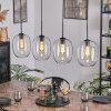 Apedo Hängeleuchte Glas 20 cm Klar, 4-flammig